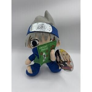 Naruto Kakashi Hatake Banpresto 2012 Plush 8" Stuffed JUNK Toy Doll Japan NWT